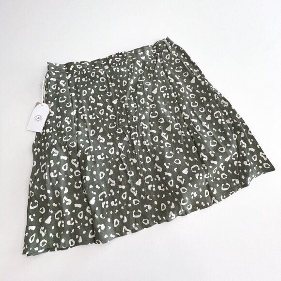 FIGARY SKIRT - CACTUS LEOPARD // Size Large //NWT - Picture 5 of 11